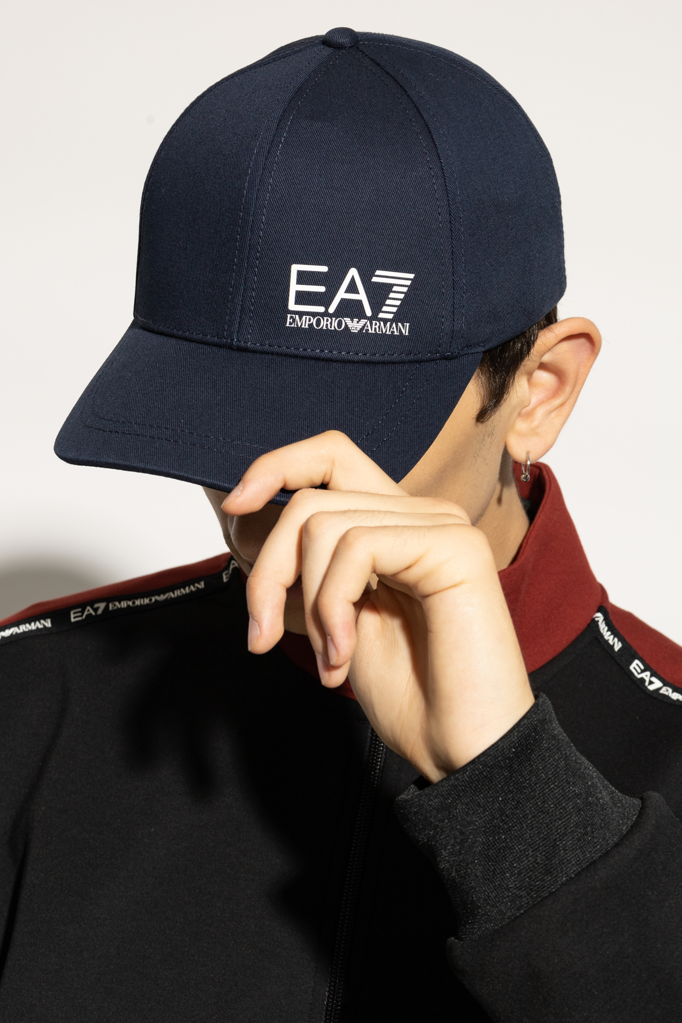 Navy blue Cap EA7 Emporio Armani Vitkac GB